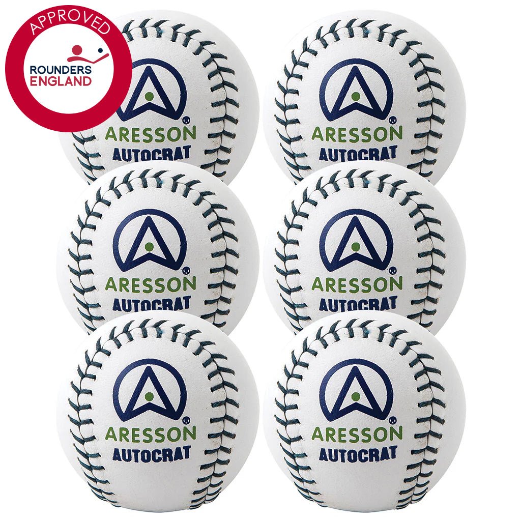 Aresson Autocrat Rounders Ball - Set of 6 - Rounders Balls , Baseball & Softball - Dawson Sports