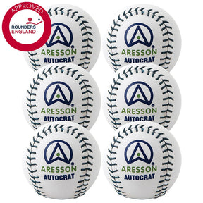 Aresson Autocrat Rounders Ball - Set of 6 - Rounders Balls , Baseball & Softball - Dawson Sports