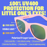 Baby Sunnies - Barbie Pink Polarized Kids Sunglasses 3 - 8 Years - Sunglasses - Dawson Sports