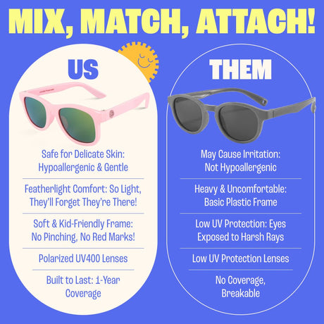 Baby Sunnies - Barbie Pink Polarized Kids Sunglasses 3 - 8 Years - Sunglasses - Dawson Sports