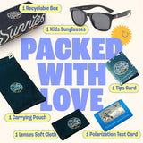 Baby Sunnies - Black Polarized Kids Sunglasses 3 - 8 Years - Sunglasses - Dawson Sports