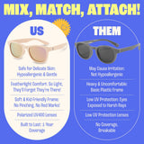 Baby Sunnies - Peach Polarized Kids Sunglasses 3 - 8 Years - Sunglasses - Dawson Sports
