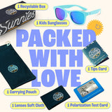 Baby Sunnies - Sky Blue Polarized Kids Sunglasses 3 - 8 Years - Sunglasses - Dawson Sports