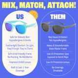 Baby Sunnies - Sky Blue Polarized Kids Sunglasses 3 - 8 Years - Sunglasses - Dawson Sports