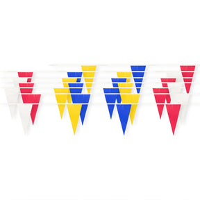 Backstroke Flag Set - Asst colors - Vinyl 12M - Poolside & Safety - Dawson Sports