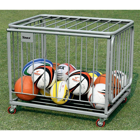 Ball Storage Steel Cart (77 x 103 x 81cm) - Storage & Trolleys - Dawson Sports