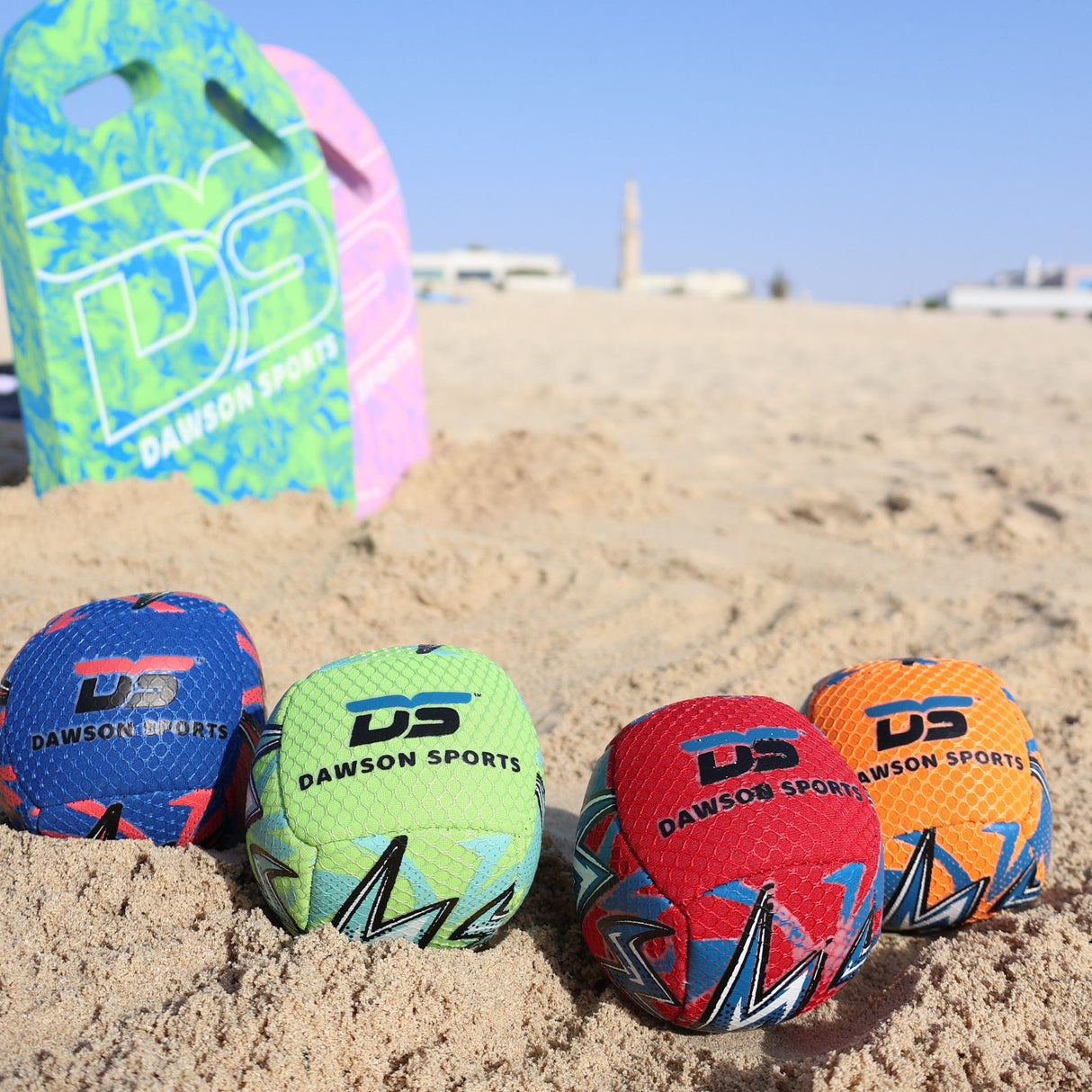 Beach Splash Ball 3.5" (Set of 4) - Beach & Pool Toys - Dawson Sports