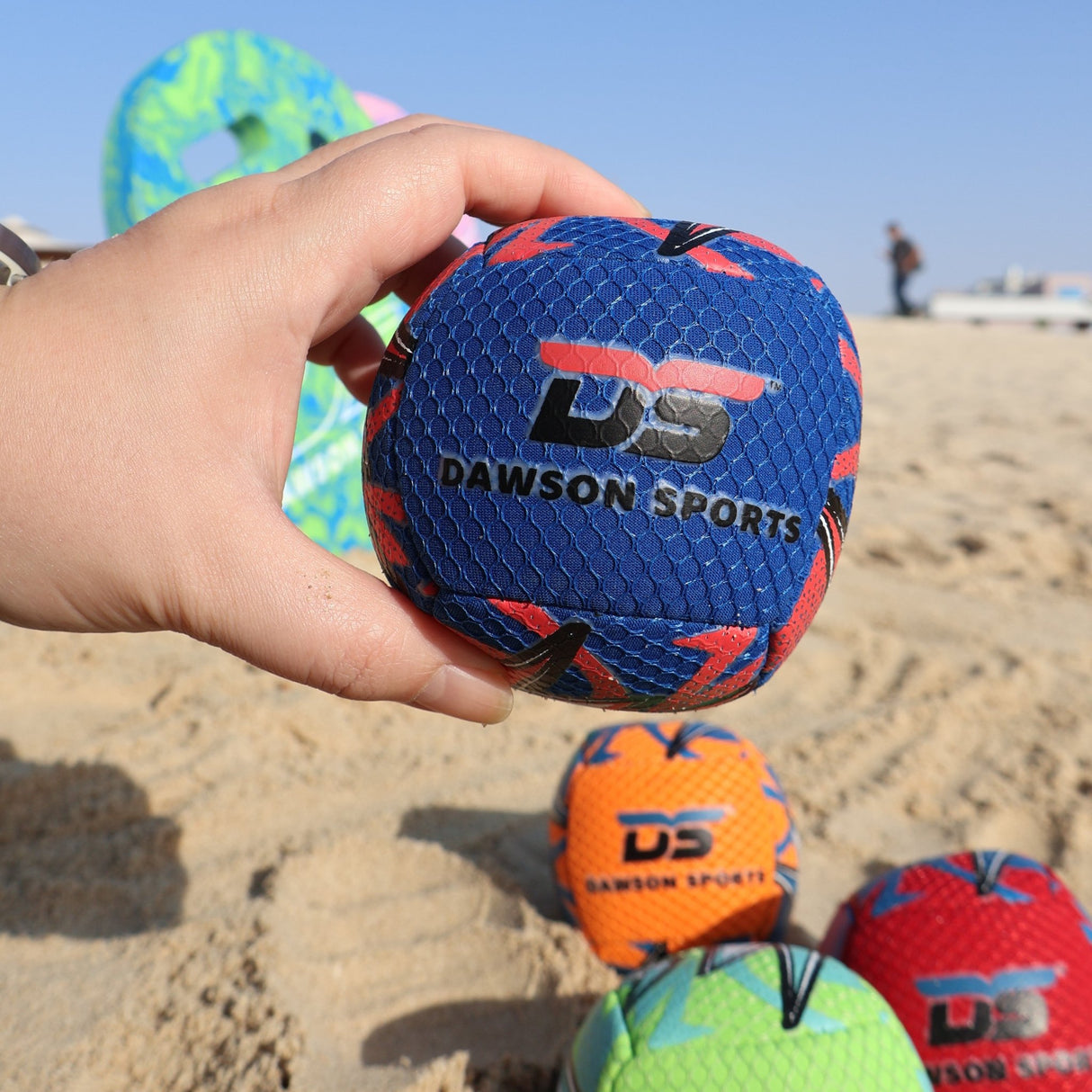 Beach Splash Ball 3.5" (Set of 4) - Beach & Pool Toys - Dawson Sports