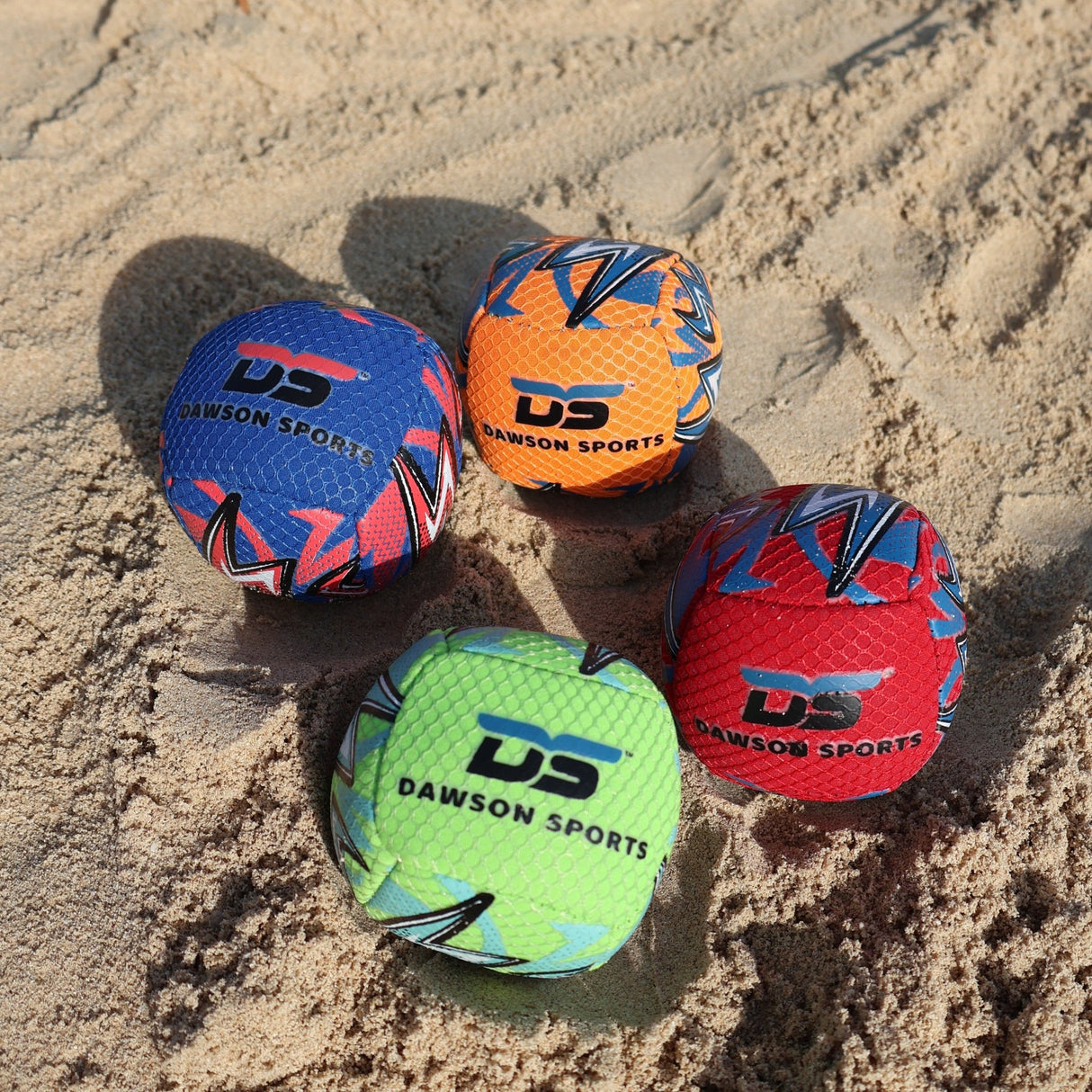 Beach Splash Ball 3.5" (Set of 4) - Beach & Pool Toys - Dawson Sports