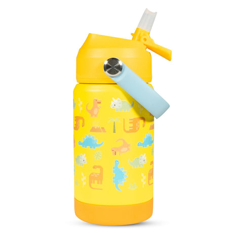 Beige Dinosaur 2.0 Bottle with Handle - 12oz / 350ml - Water Bottles - Dawson Sports