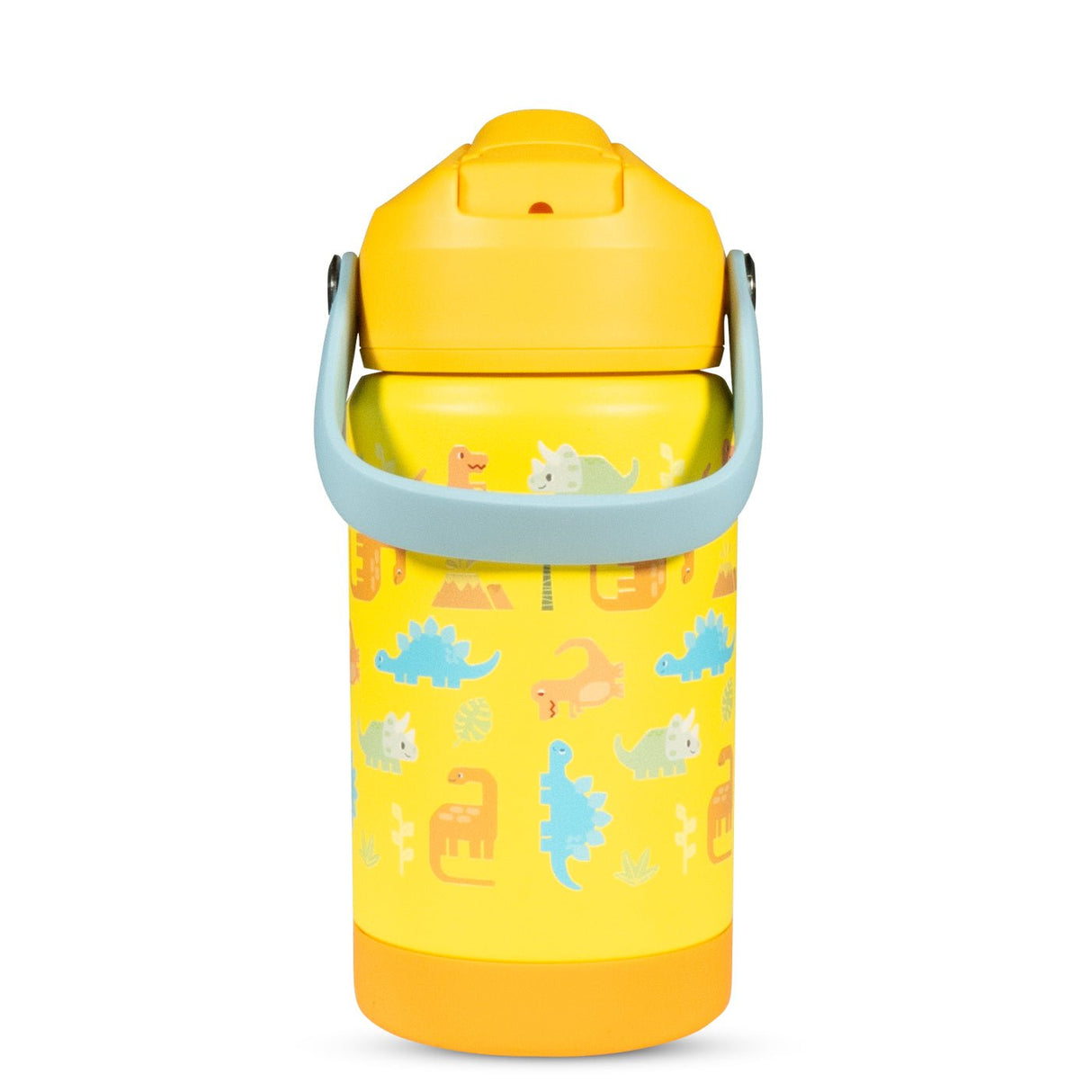 Beige Dinosaur 2.0 Bottle with Handle - 12oz / 350ml - Water Bottles - Dawson Sports