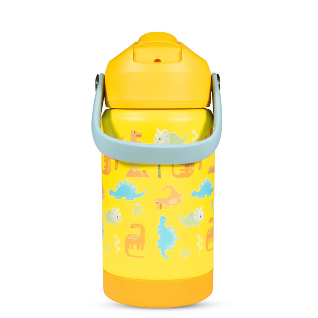 Beige Dinosaur 2.0 Bottle with Handle - 12oz / 350ml - Water Bottles - Dawson Sports