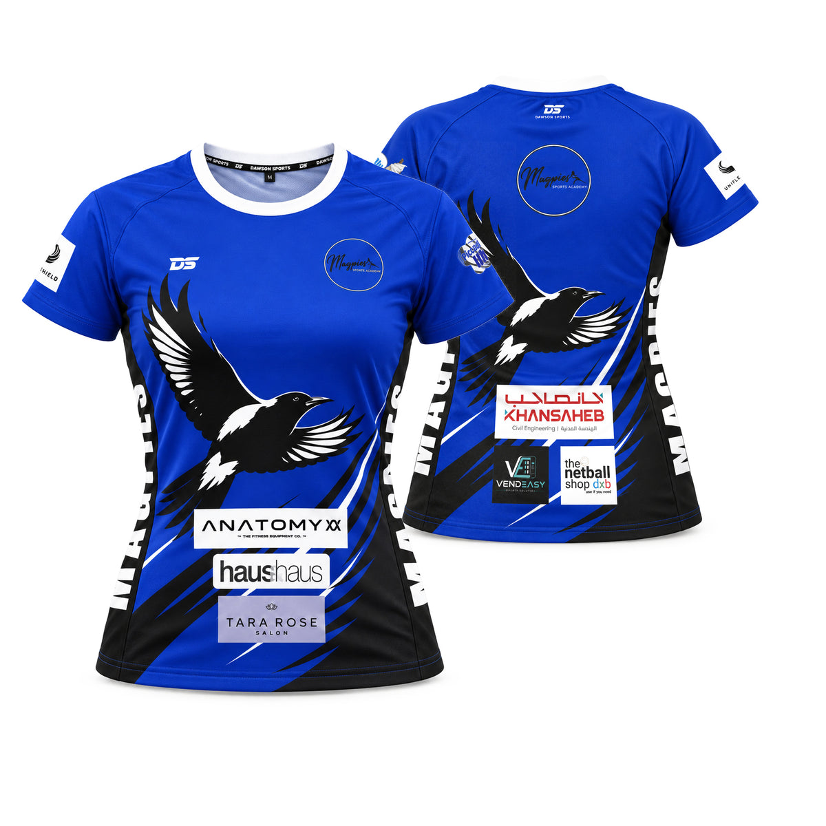 Magpies - Customised Netball Tshirt
