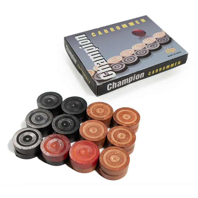 Carrom Coins - Champion - Carrom Coins & Set - Dawson Sports