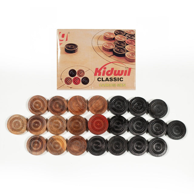 Carrom Coins - Classic - Carrom Coins & Set - Dawson Sports