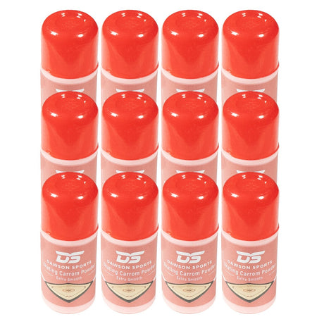 Carrom Powder - 20g (Pack of 12) - Carrom Coins & Set - Dawson Sports