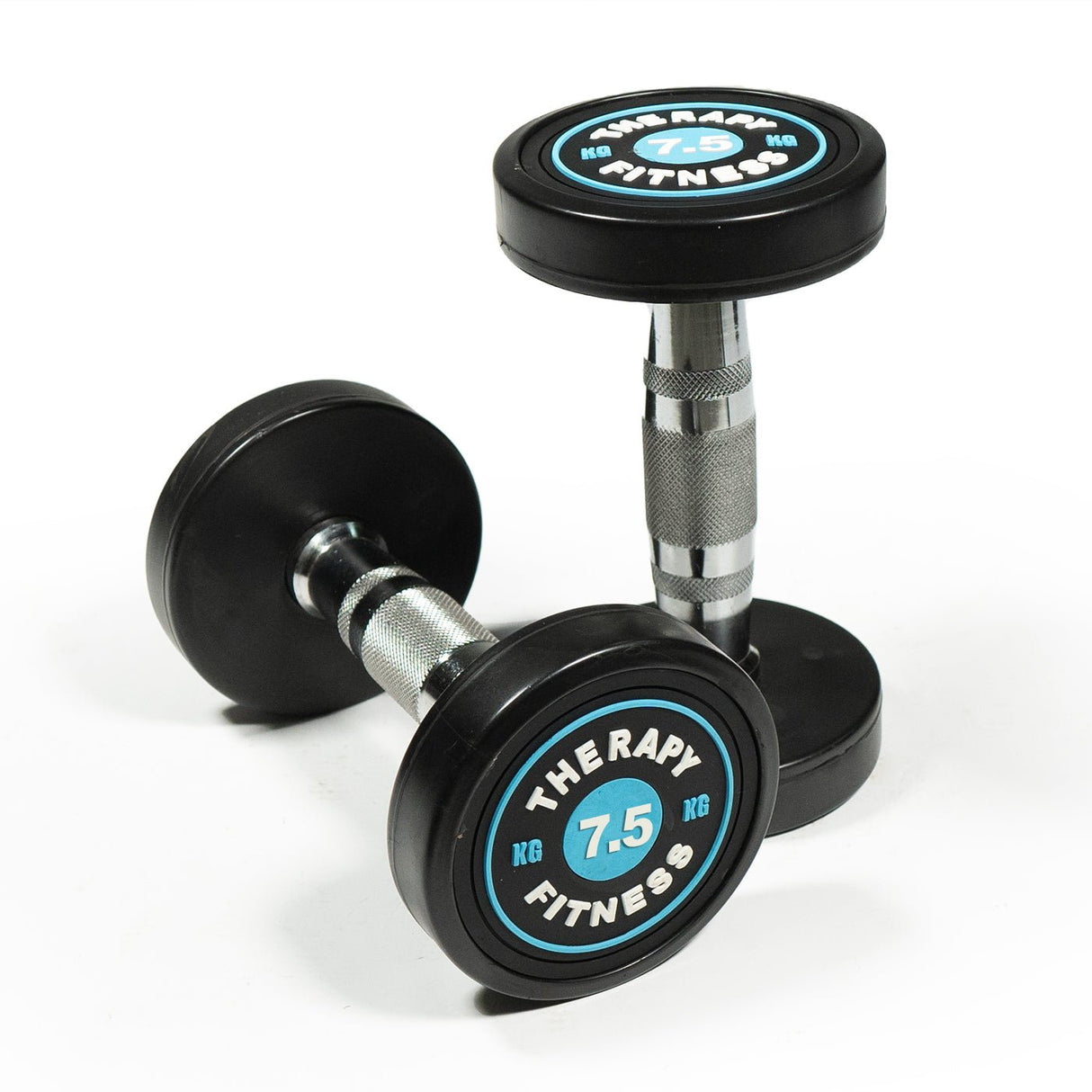 Cast Iron Round Dumbbells (Pair) - Fitness - Dawson Sports