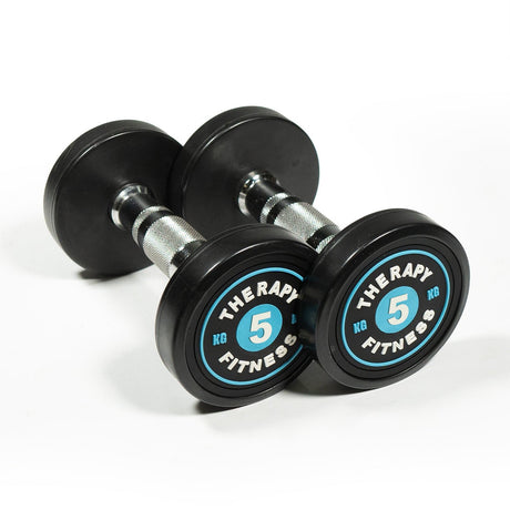 Cast Iron Round Dumbbells (Pair) - Fitness - Dawson Sports