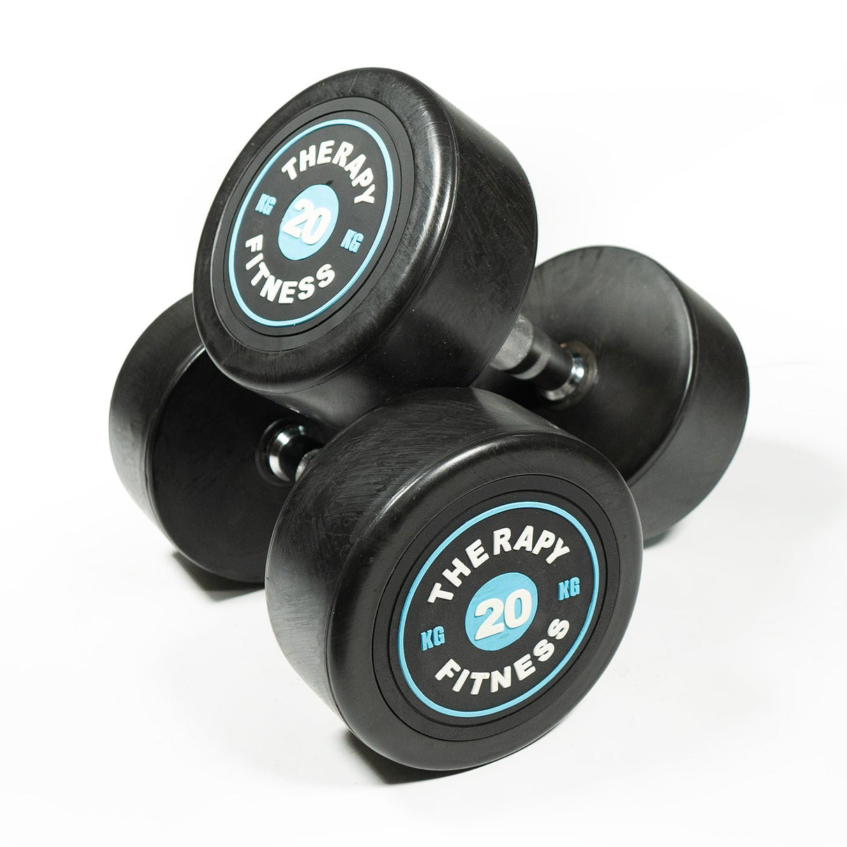 Cast Iron Round Dumbbells (Pair) - Fitness - Dawson Sports