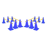 Cone Hurdle Set - 15" (12 Cones, 6 Poles) - Hurdles - Dawson Sports