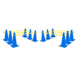 Cone Hurdle Set - 15" (12 Cones, 6 Poles) - Hurdles - Dawson Sports