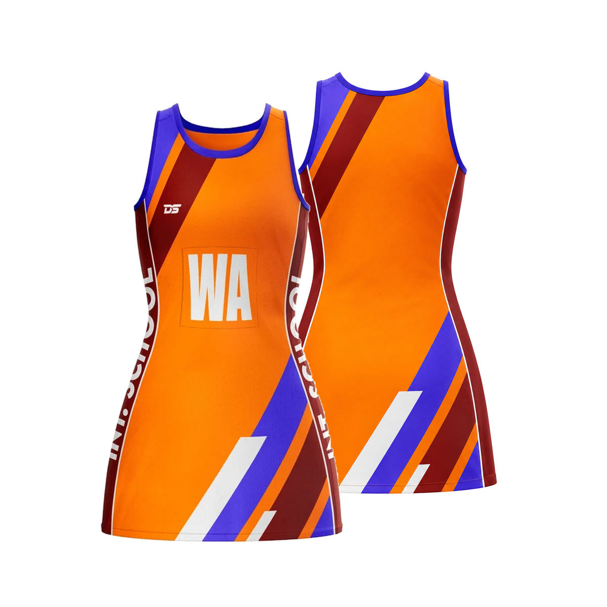 Custom Netball Dress - Design 32