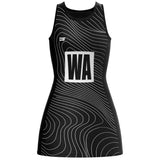 Custom Netball Dress - Design 10 - Bespoke Apparel - Dawson Sports