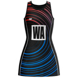 Custom Netball Dress - Design 11 - Bespoke Apparel - Dawson Sports
