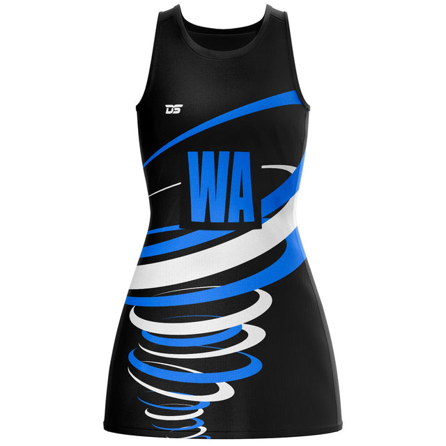 Custom Netball Dress - Design 13 - Bespoke Apparel - Dawson Sports