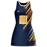 Custom Netball Dress - Design 18 - Bespoke Apparel - Dawson Sports