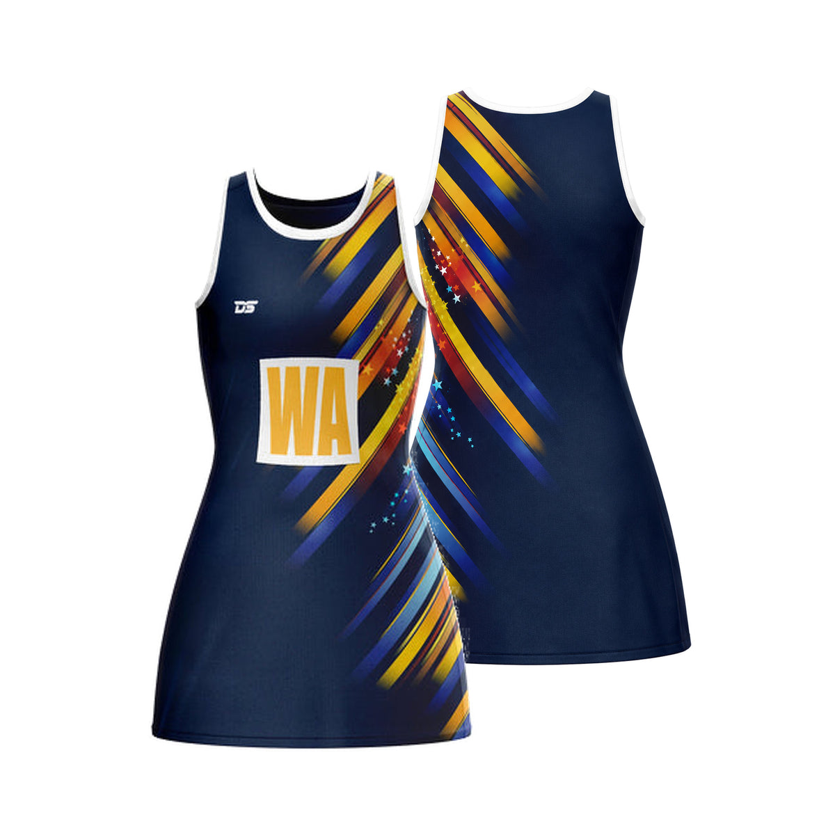 Custom Netball Dress - Design 16