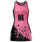 Custom Netball Dress - Design 19 - Bespoke Apparel - Dawson Sports