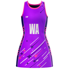 Custom Netball Dress - Design 20 - Bespoke Apparel - Dawson Sports