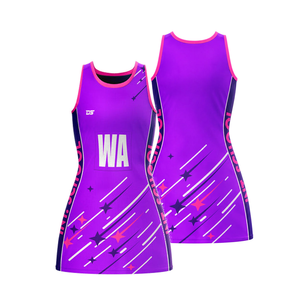 Custom Netball Dress - Design 20