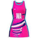 Custom Netball Dress - Design 23 - Bespoke Apparel - Dawson Sports