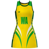 Custom Netball Dress - Design 25 - Bespoke Apparel - Dawson Sports