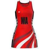 Custom Netball Dress - Design 27 - Bespoke Apparel - Dawson Sports