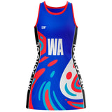 Custom Netball Dress - Design 28 - Bespoke Apparel - Dawson Sports