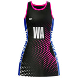 Custom Netball Dress - Design 29 - Bespoke Apparel - Dawson Sports
