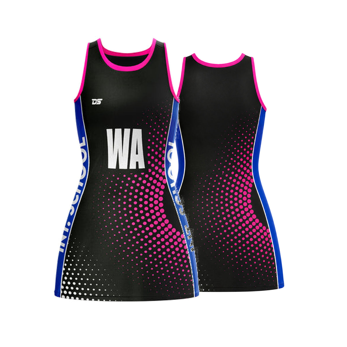 Custom Netball Dress - Design 29