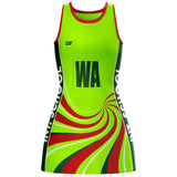Custom Netball Dress - Design 30 - Bespoke Apparel - Dawson Sports