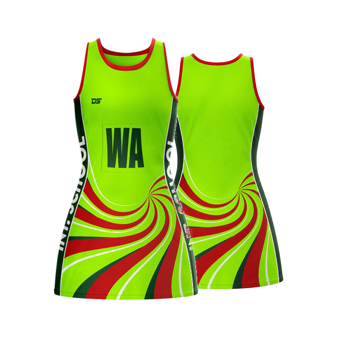 Custom Netball Dress - Design 30