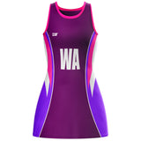 Custom Netball Dress - Design 31 - Bespoke Apparel - Dawson Sports