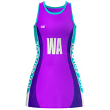 Custom Netball Dress - Design 33 - Bespoke Apparel - Dawson Sports