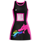Custom Netball Dress - Design 8 - Bespoke Apparel - Dawson Sports