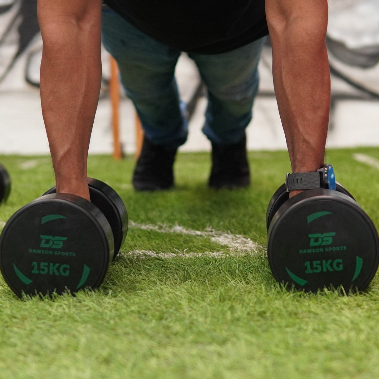 DS Rubber Dumbbell - Fitness - Dawson Sports