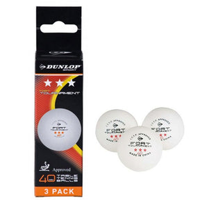 Dunlop Forte Tournament Table Tennis Balls - Table Tennis Balls - Dawson Sports