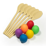 Egg & Spoon Set - Set of 6 - Educational Play - Dawson Sports