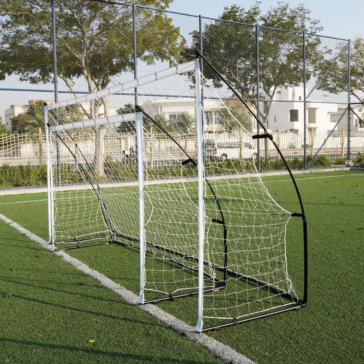 Fibreglass Football Goal (2 size available) - Football Goal & Nets - Dawson Sports