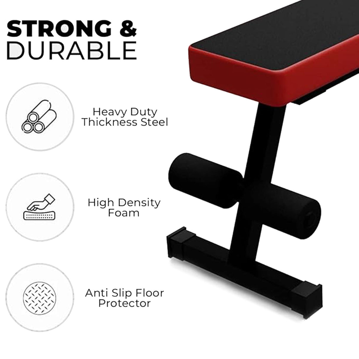 Flat Gym Bench - Fitness - Dawson Sports